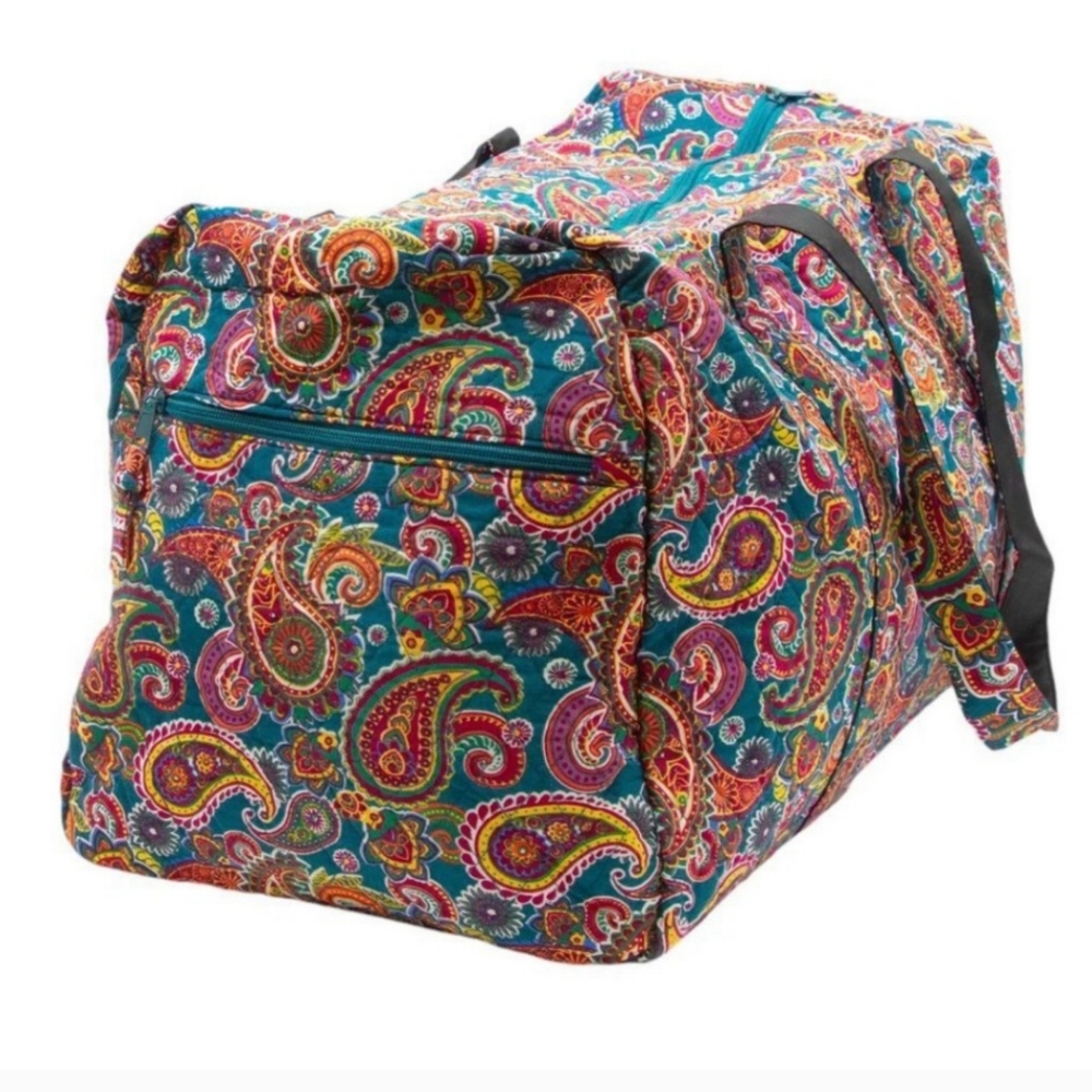 Colorful Paisley Women's Travel Bag